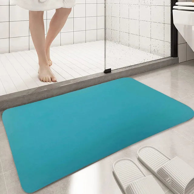 antislip badmat en grote douchemat in badkamer