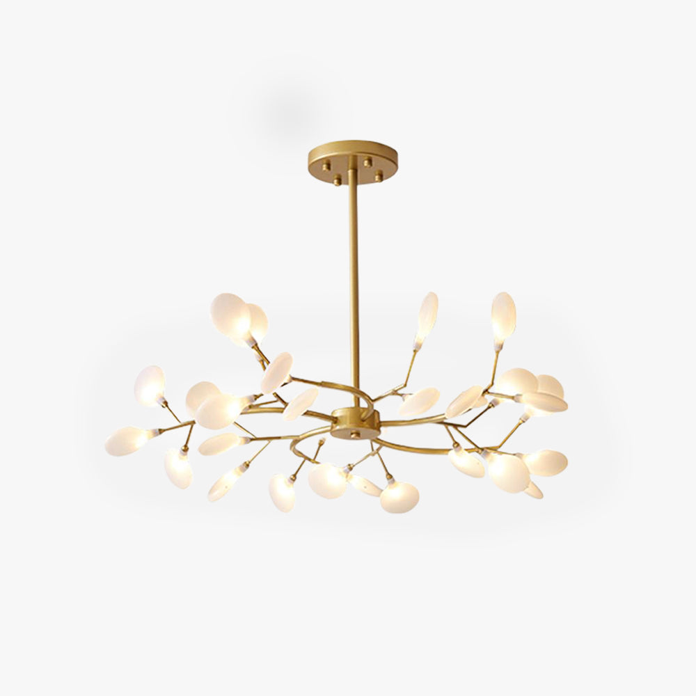 LenaLicht Sfeervolle Hanglamp in Zwart en Goud Metaal en Acryl