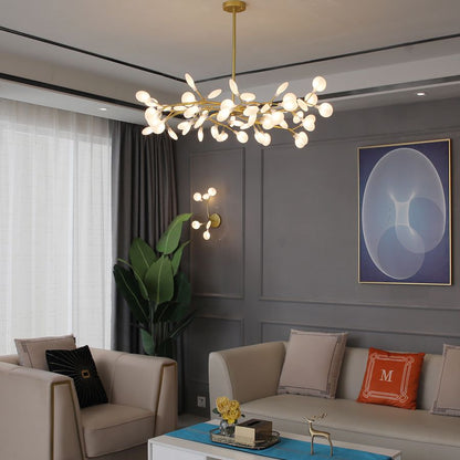 LenaLicht Sfeervolle Hanglamp in Zwart en Goud Metaal en Acryl